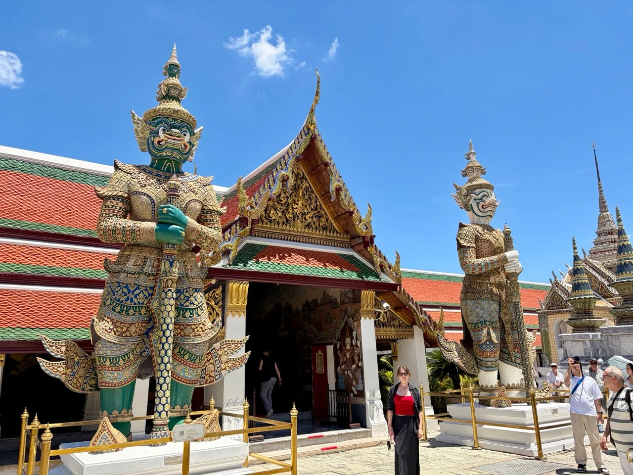 Inside the Grand Palace grounds