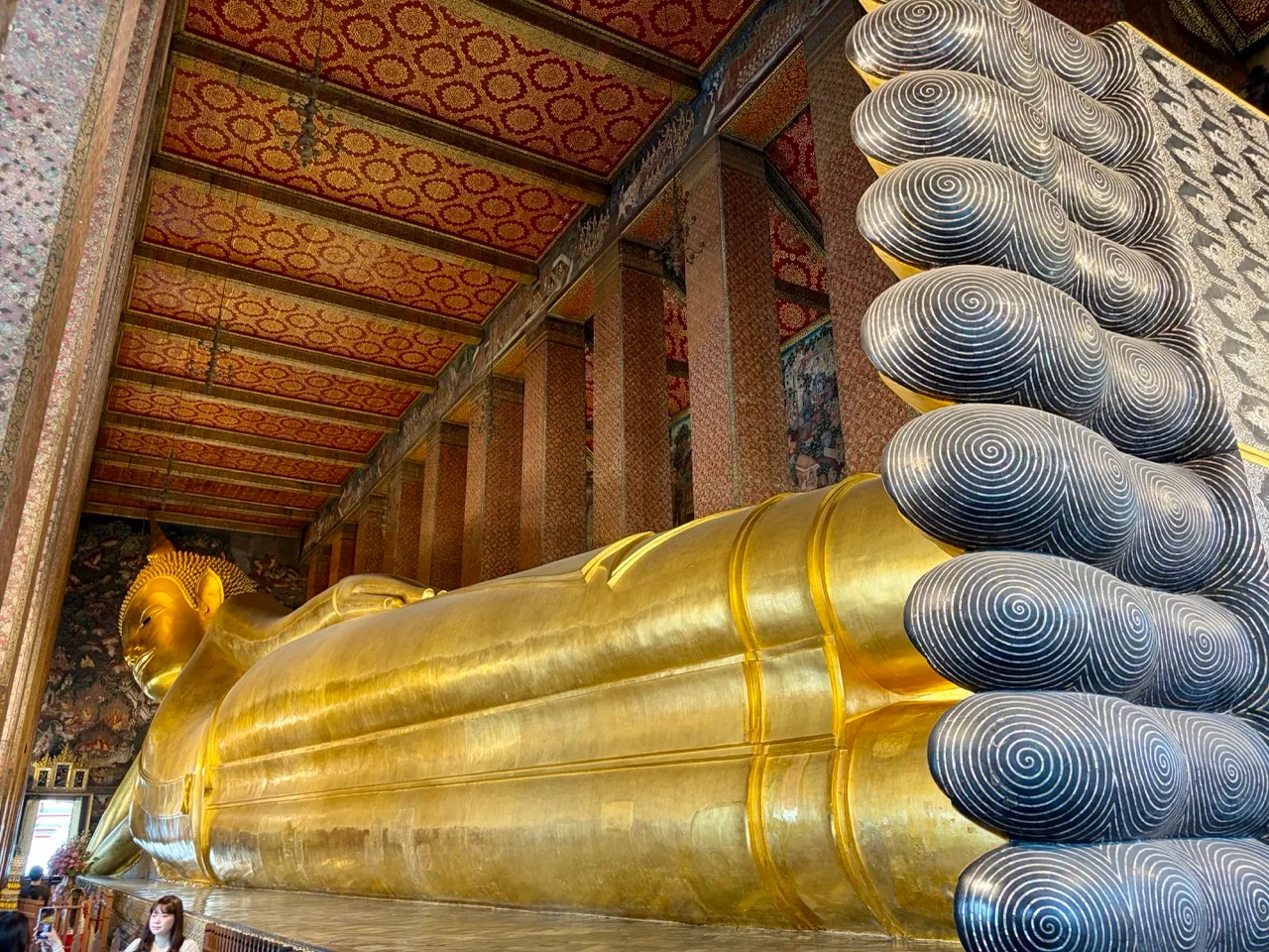 The reclining Buddha at Wat Pho