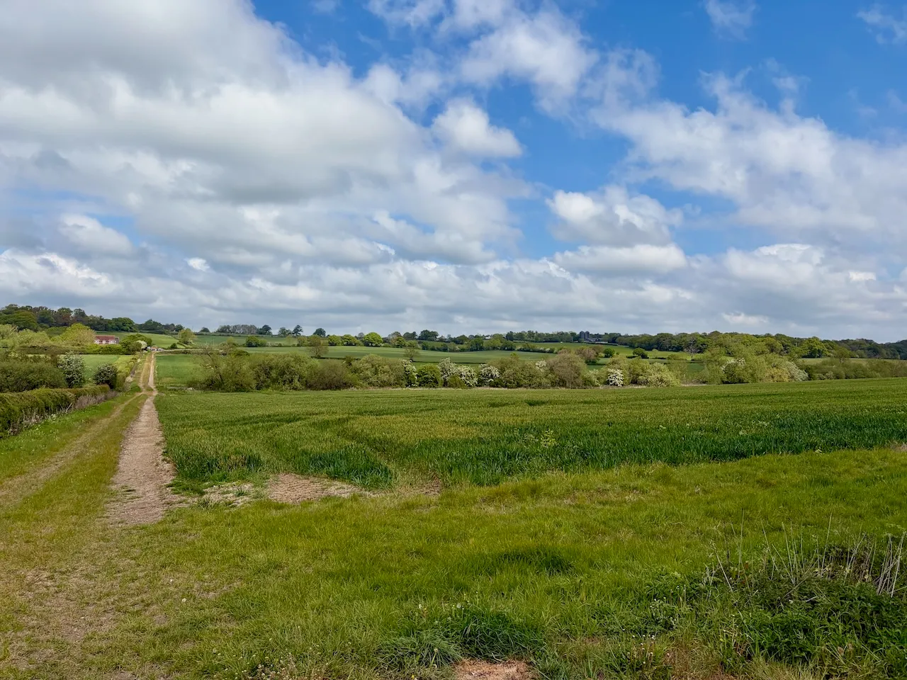 The countryside around Broxbourne