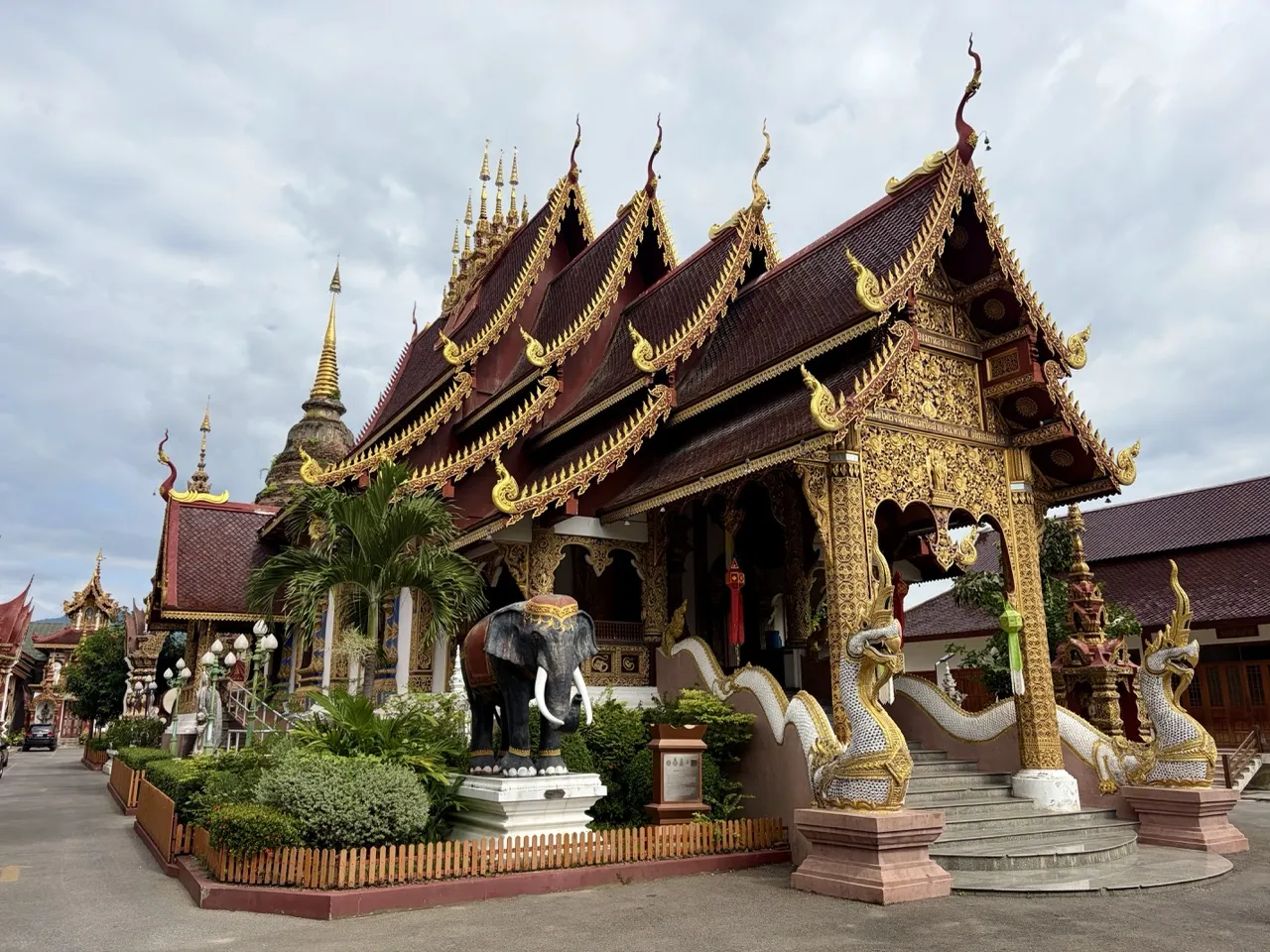 A temple from the Chiang Mai walking tour