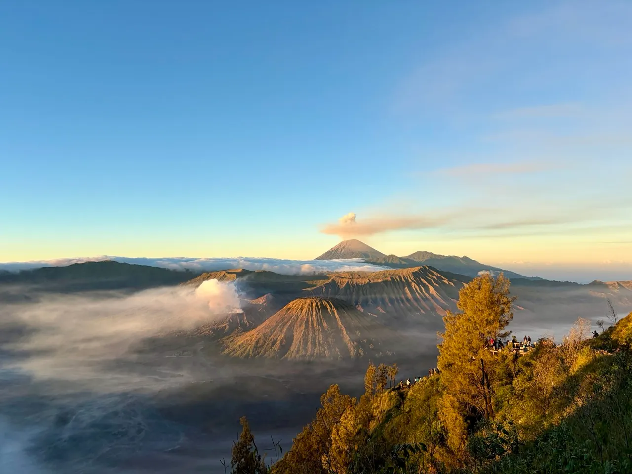 Sunrise at Mount Bromo