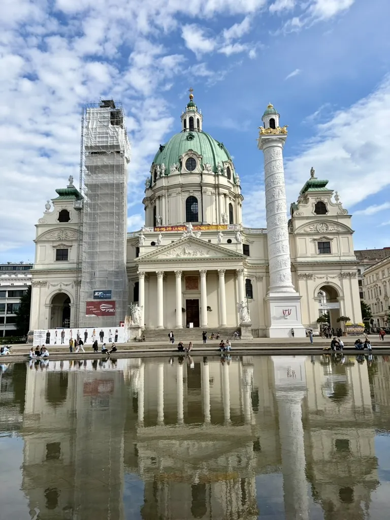 Karlskirche, from outside