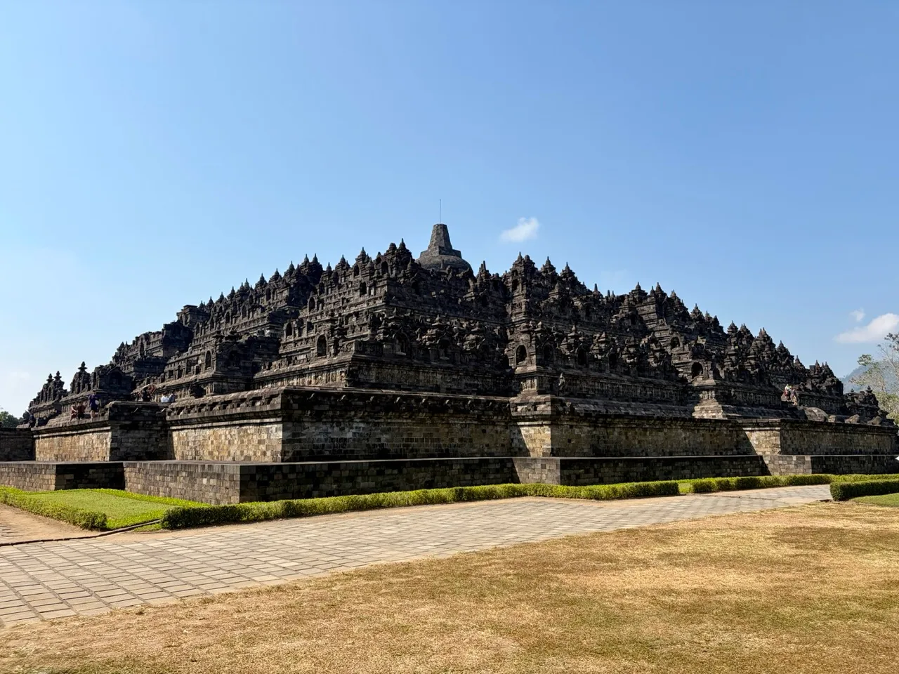 Borobudur, full view