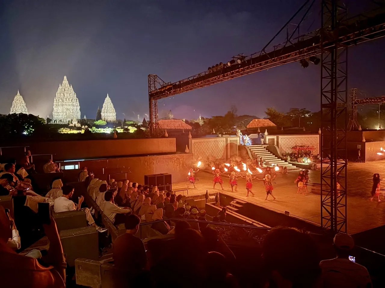 The Ramayana Ballet at Prambanan